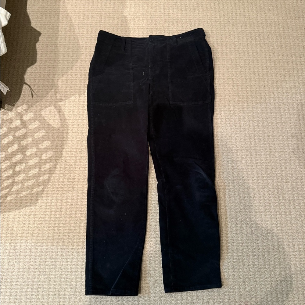 Navy madewell cords